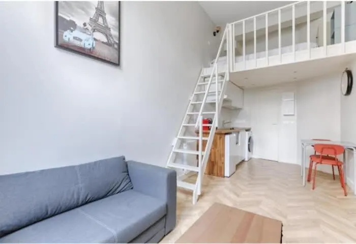 Apartament Mezzanine Au Coeur De Batignolles Paryż